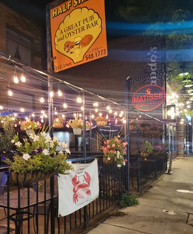 Matisse right next door to Half Shell - great food at both